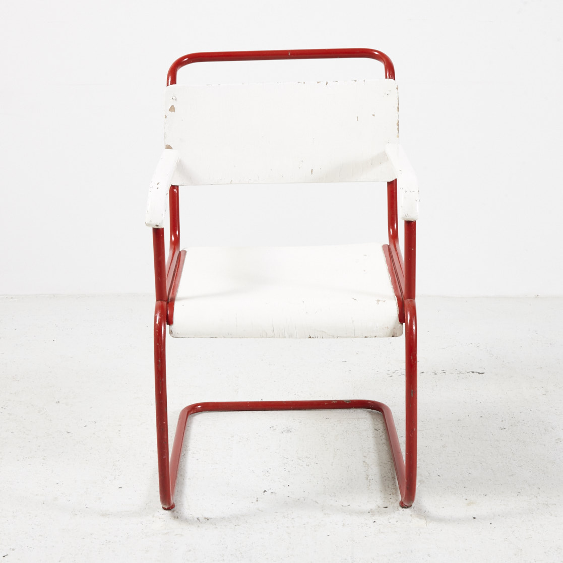 Piros-fehér Bauhaus karosszék - Image 10