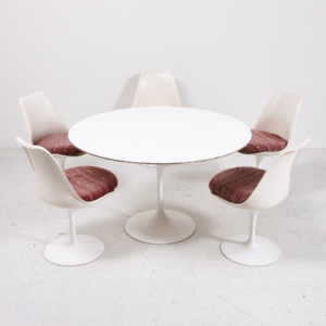 Eero Saarinen Tulip étkezőgarnitúra, 6 darabos szett