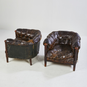Antique chesterfield armchair