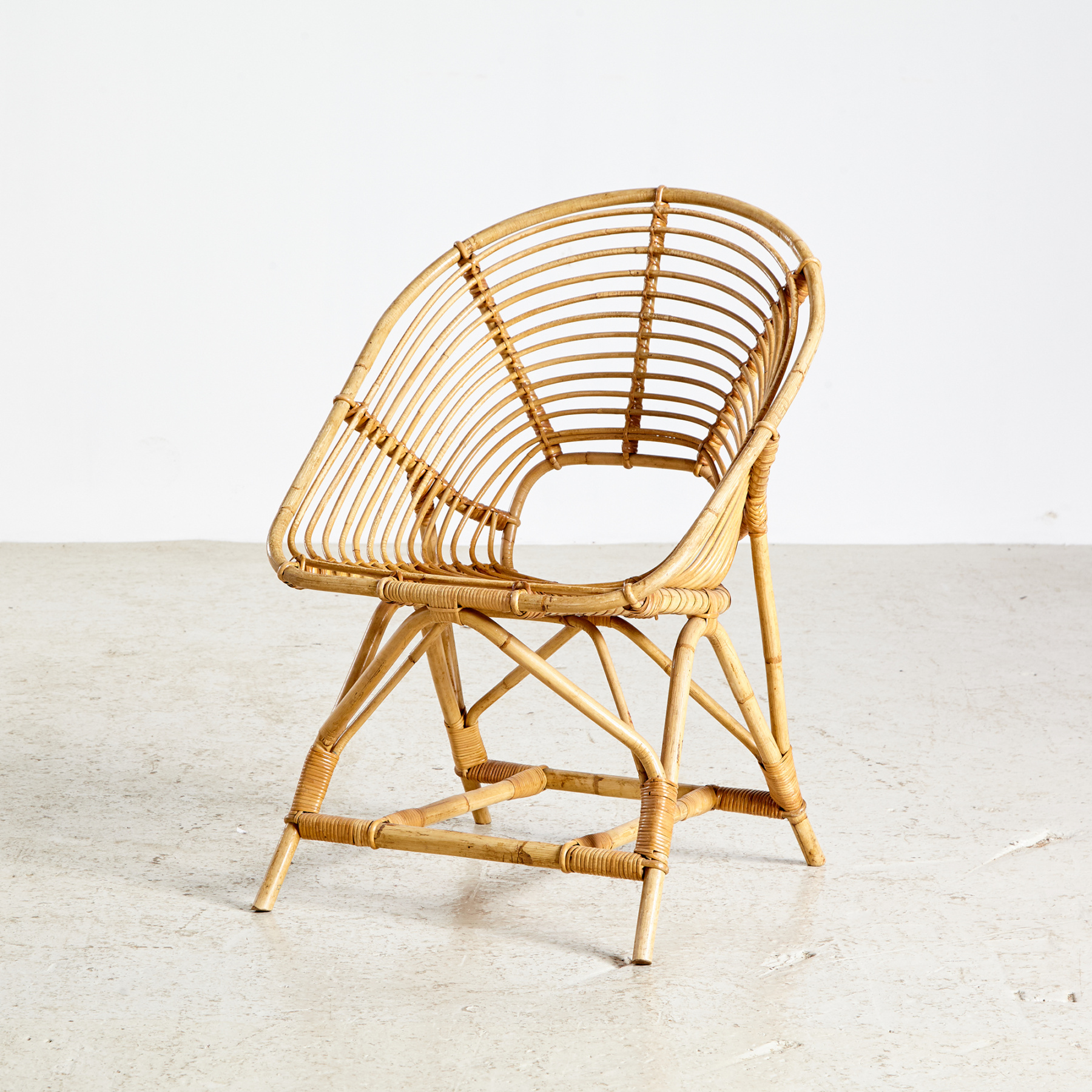 Rattan garden chair