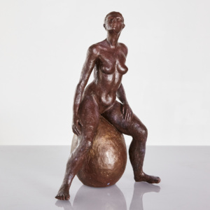 Női kerámia plasztika