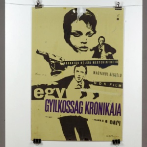 "Egy gyilkosság krónikája" film plakát