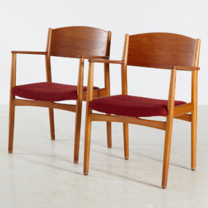 Model 147 teak armchair by Børge Mogensen for Søborg Møbelfabrik
