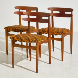 Model 178 teak dining chair by Johannes Andersen for Bramin