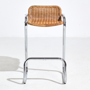 Tubular bar stool