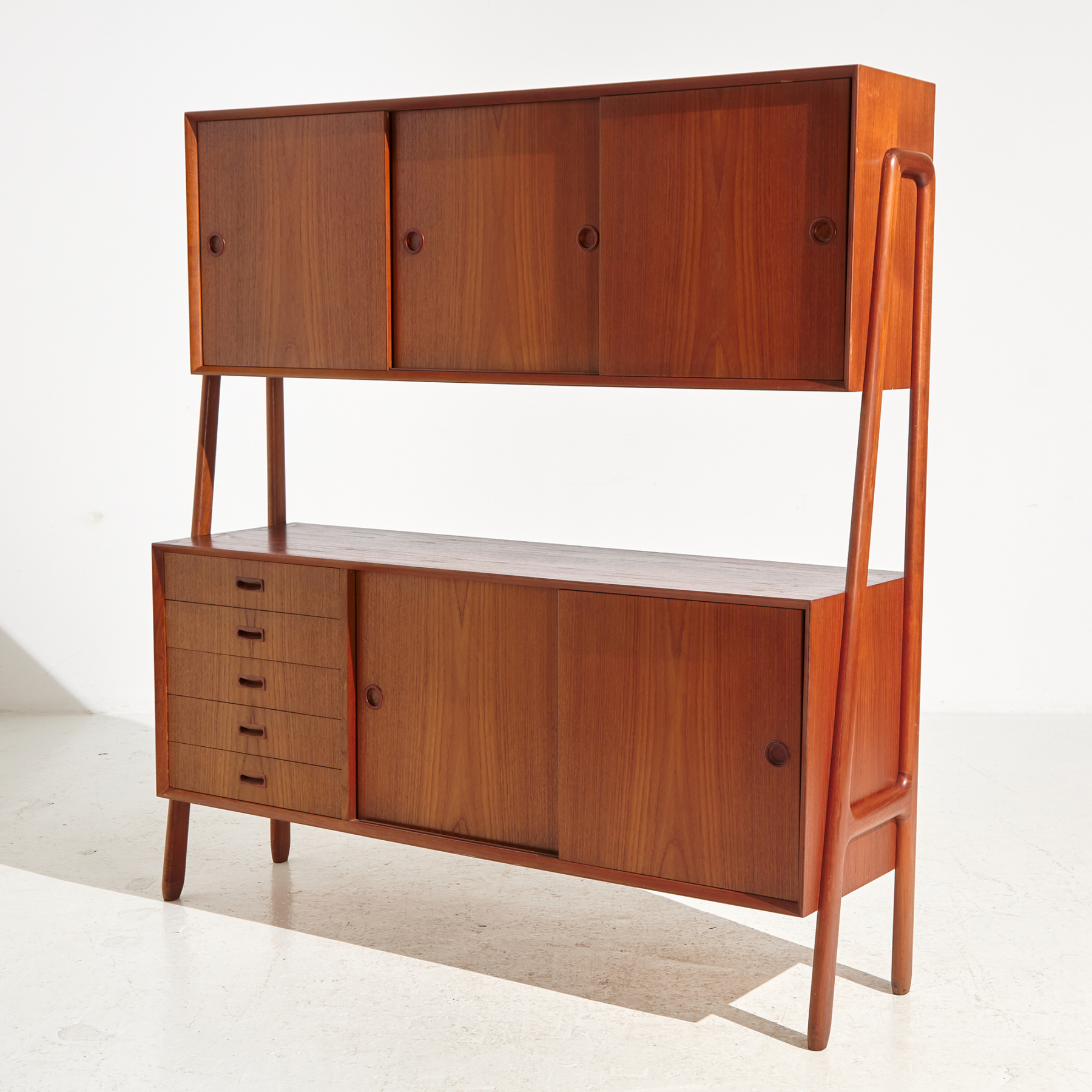 Model 3 teak double sideboard by Gunni Omann for Oman Junn - Image 2
