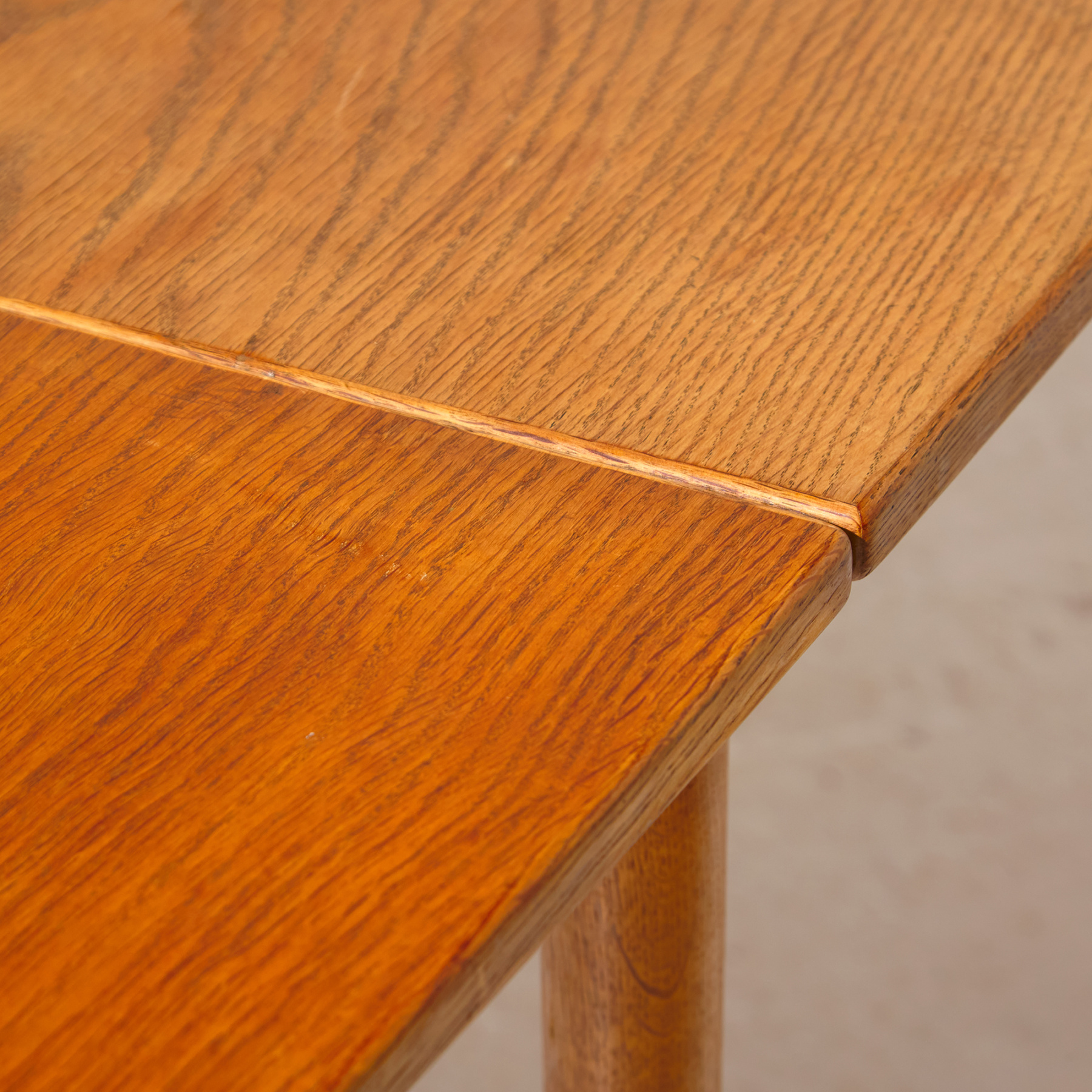 Poul M. Volther teak és tölgy étkezőasztal - Image 13