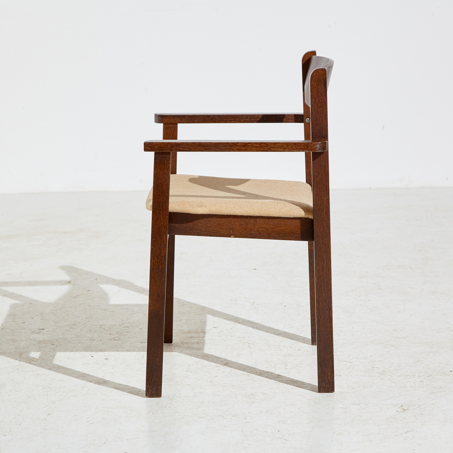 Oak armchair - Image 4