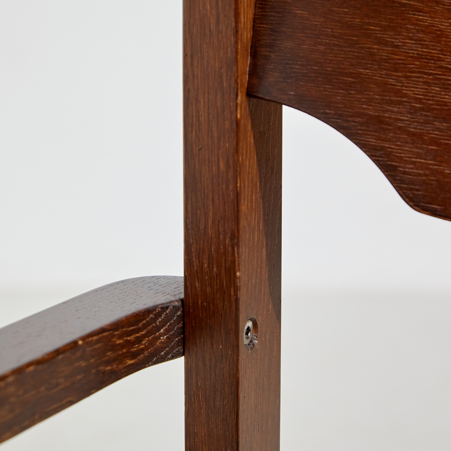 Oak armchair - Image 8