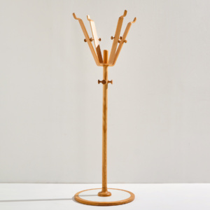 Beech coat stand by Søren Nissen & Ebbe Gehl for Aksel Kjersgaard