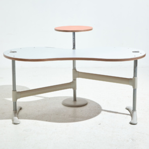 Red Rocket desk by Ayse Birsel for Herman Miller