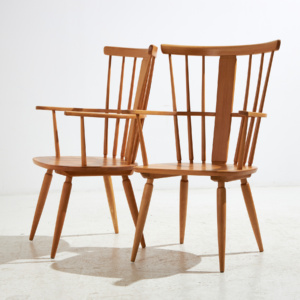 Altheim beech armchair by Franz Schuster for Wiesner Hager