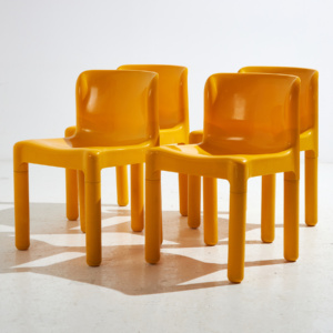 Model 4875 plastic chair by Carlo Bartoli for Kartell