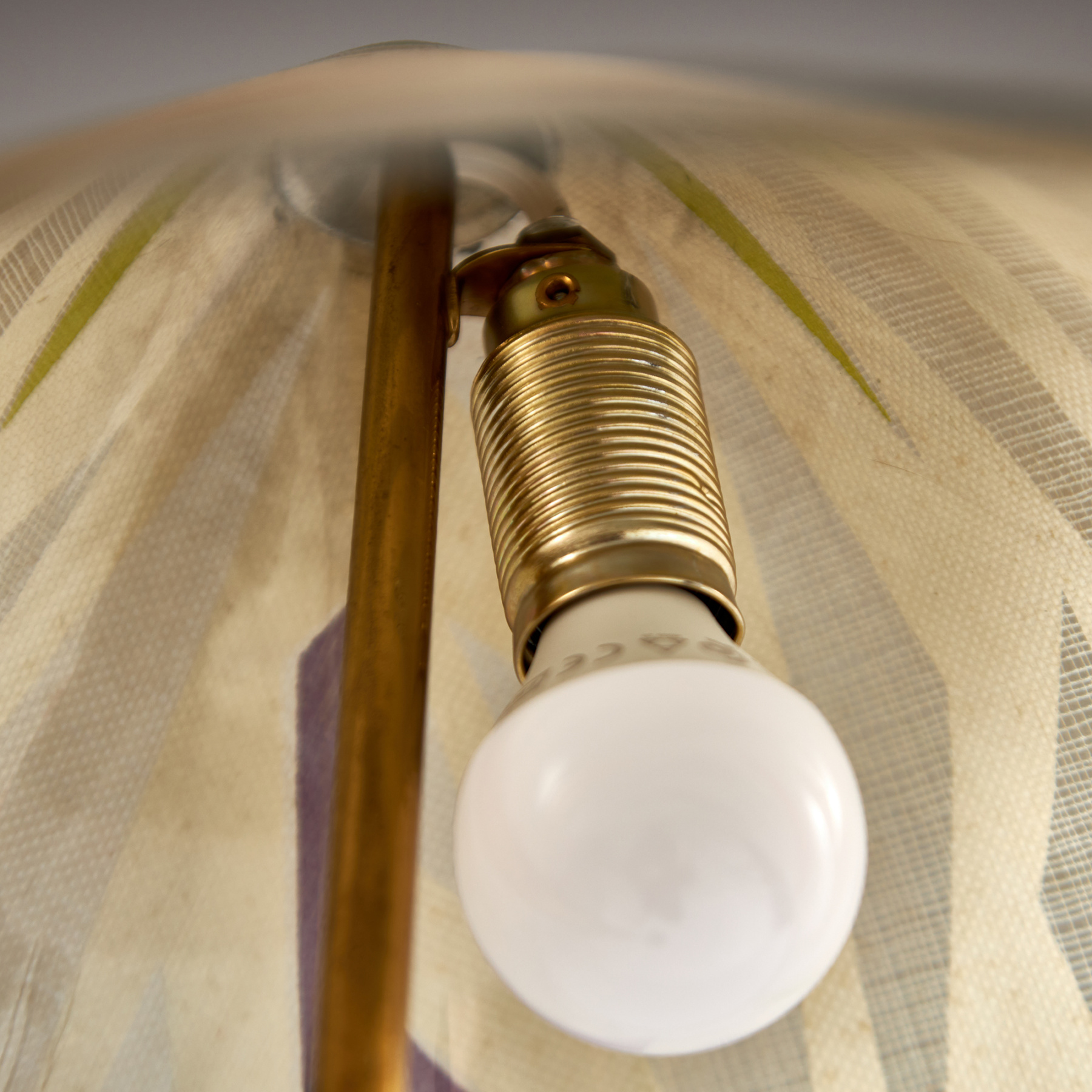 Brass floor lamp by Rupert Nikoll - Image 17