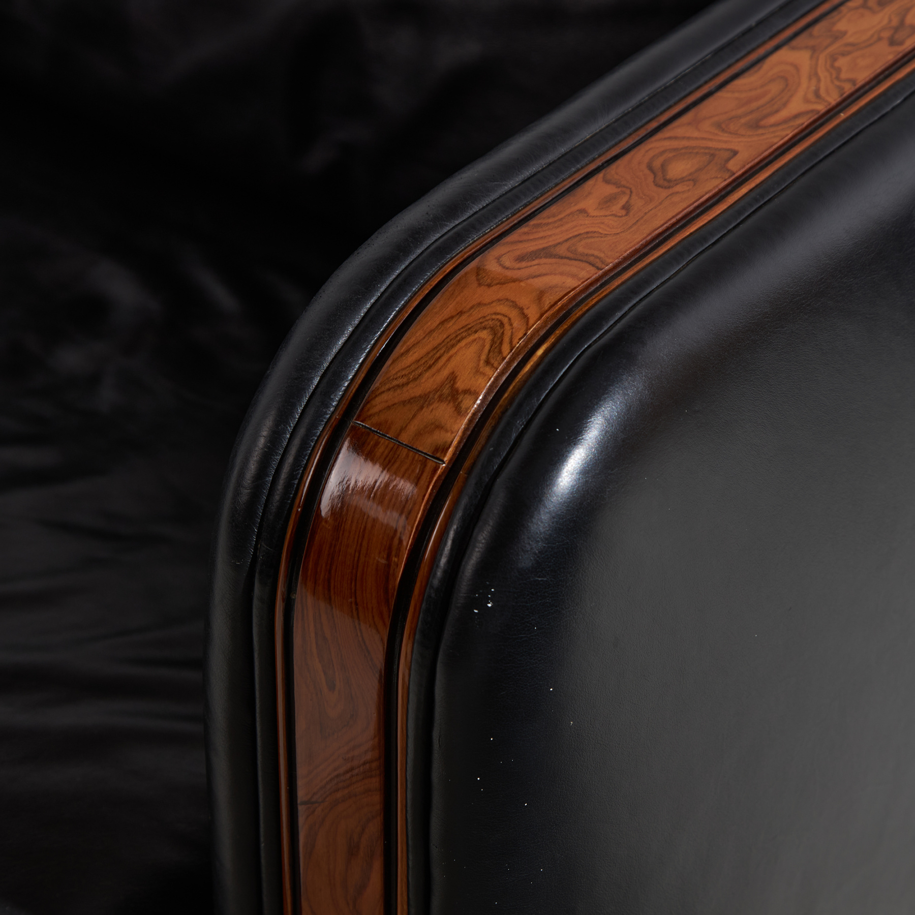 New York leather sofa set by Alberto Nieri for Galeria Nieri, Set of 3 - Image 3