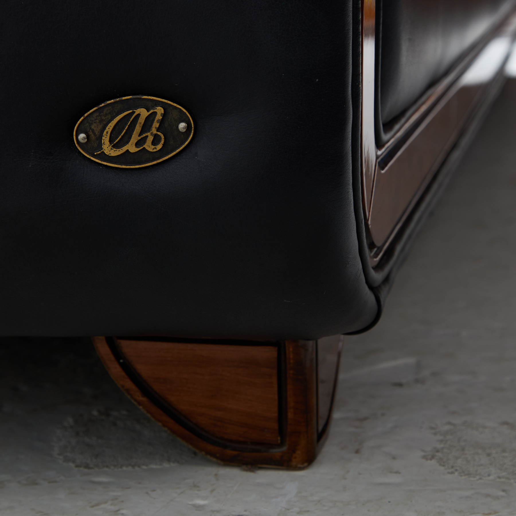 New York leather sofa set by Alberto Nieri for Galeria Nieri, Set of 3 - Image 32