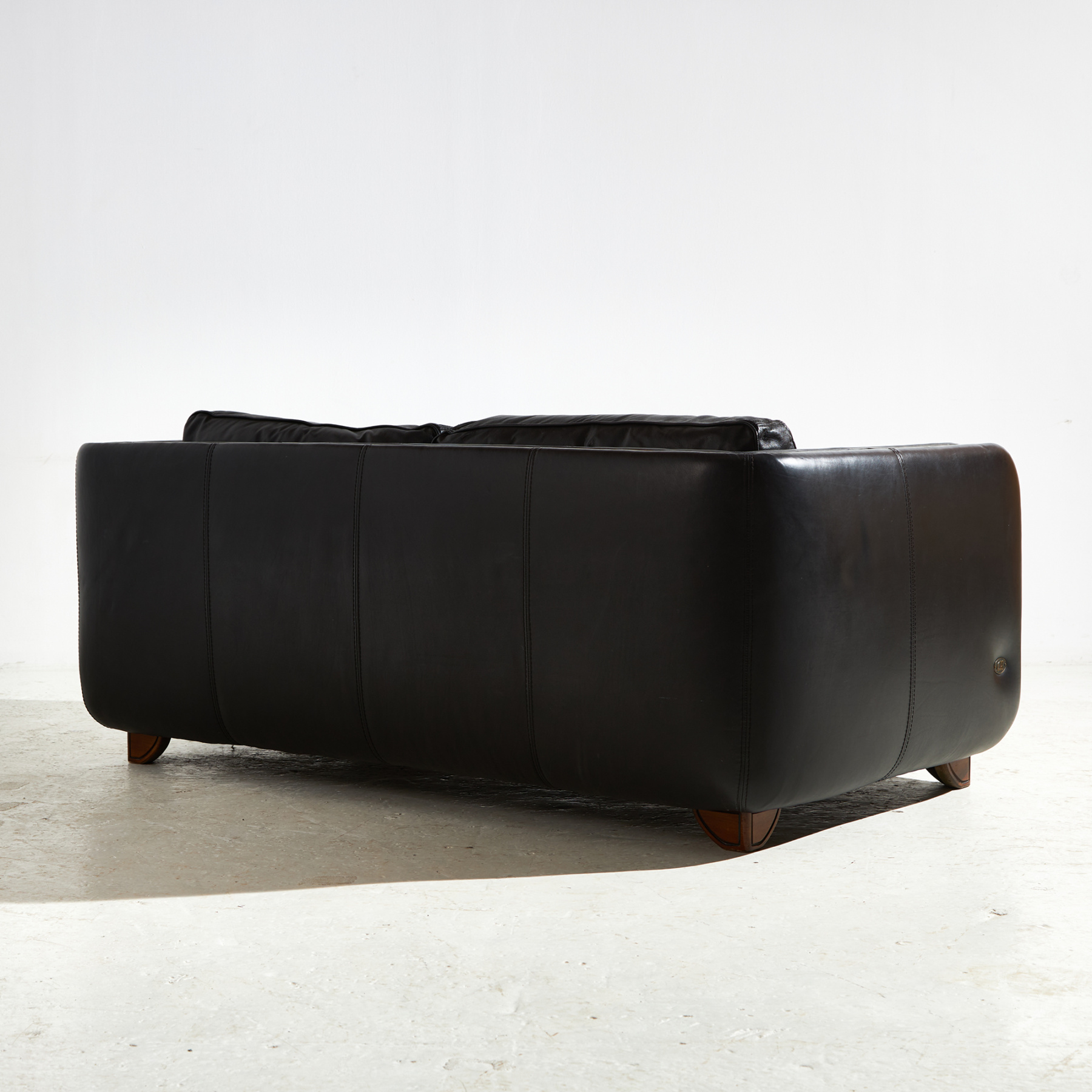 New York leather sofa set by Alberto Nieri for Galeria Nieri, Set of 3 - Image 35