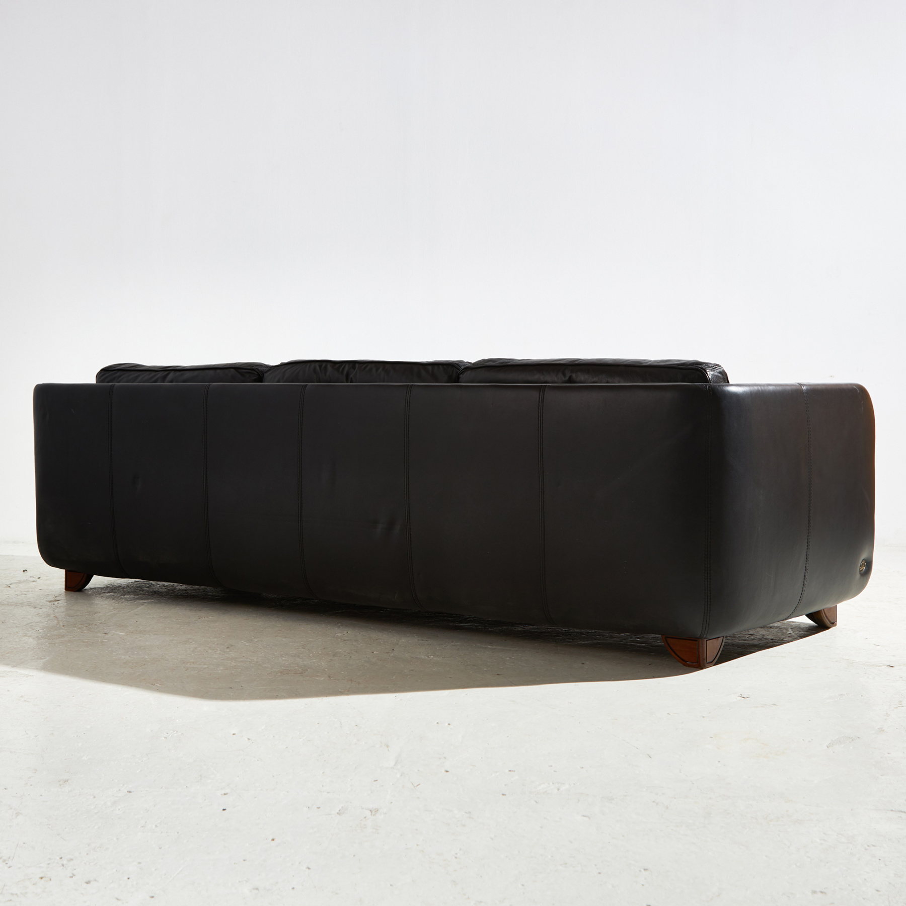 New York leather sofa set by Alberto Nieri for Galeria Nieri, Set of 3 - Image 7