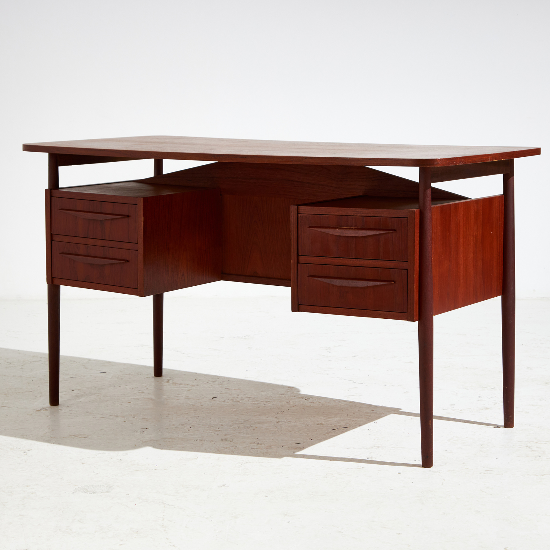 Teak desk by Gunnar Nielsen Tibergaard - Image 2