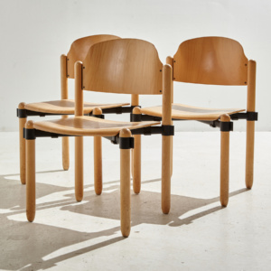 Stackable beech chair