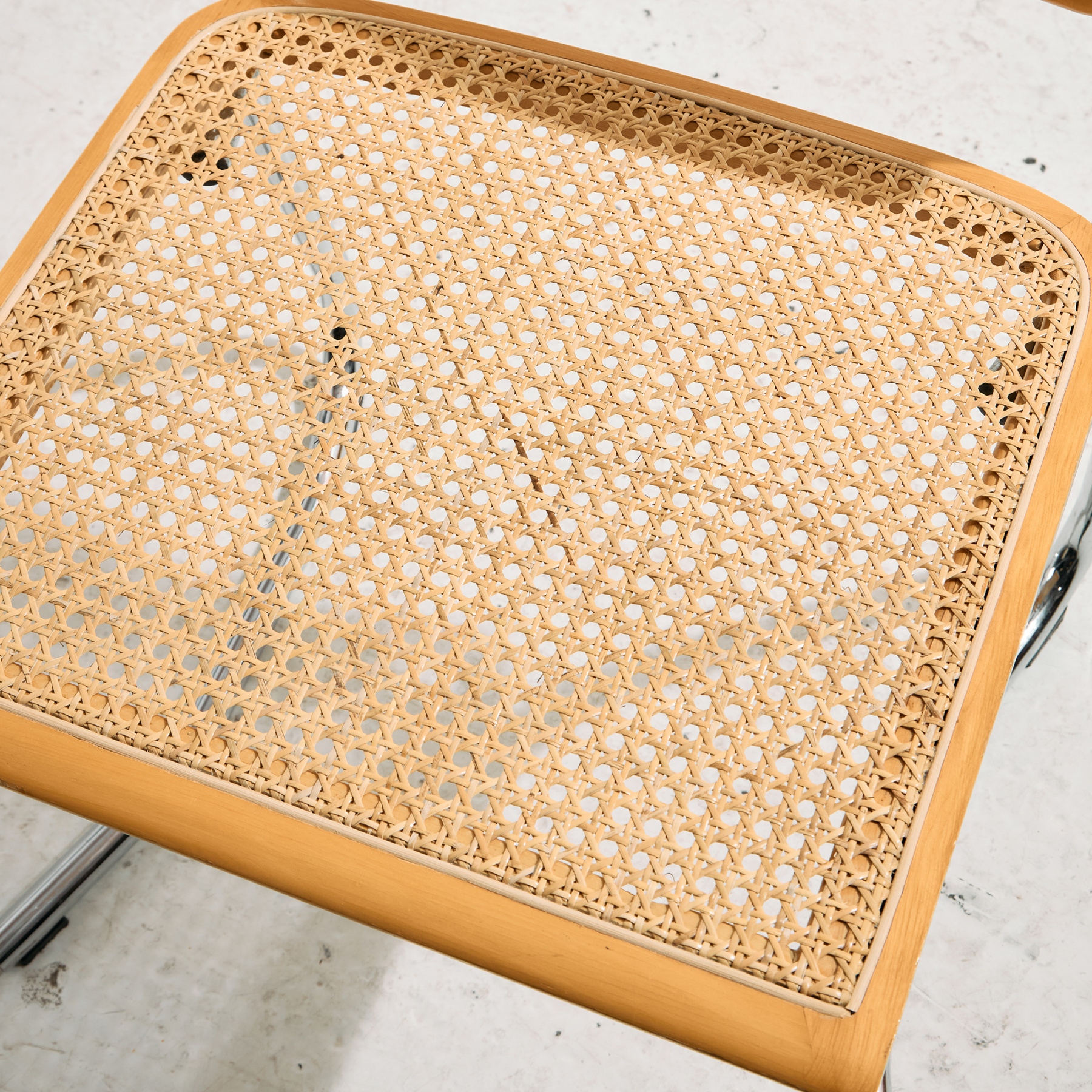 Olasz króm csővázas szék, 6 darabos szett - Image 14