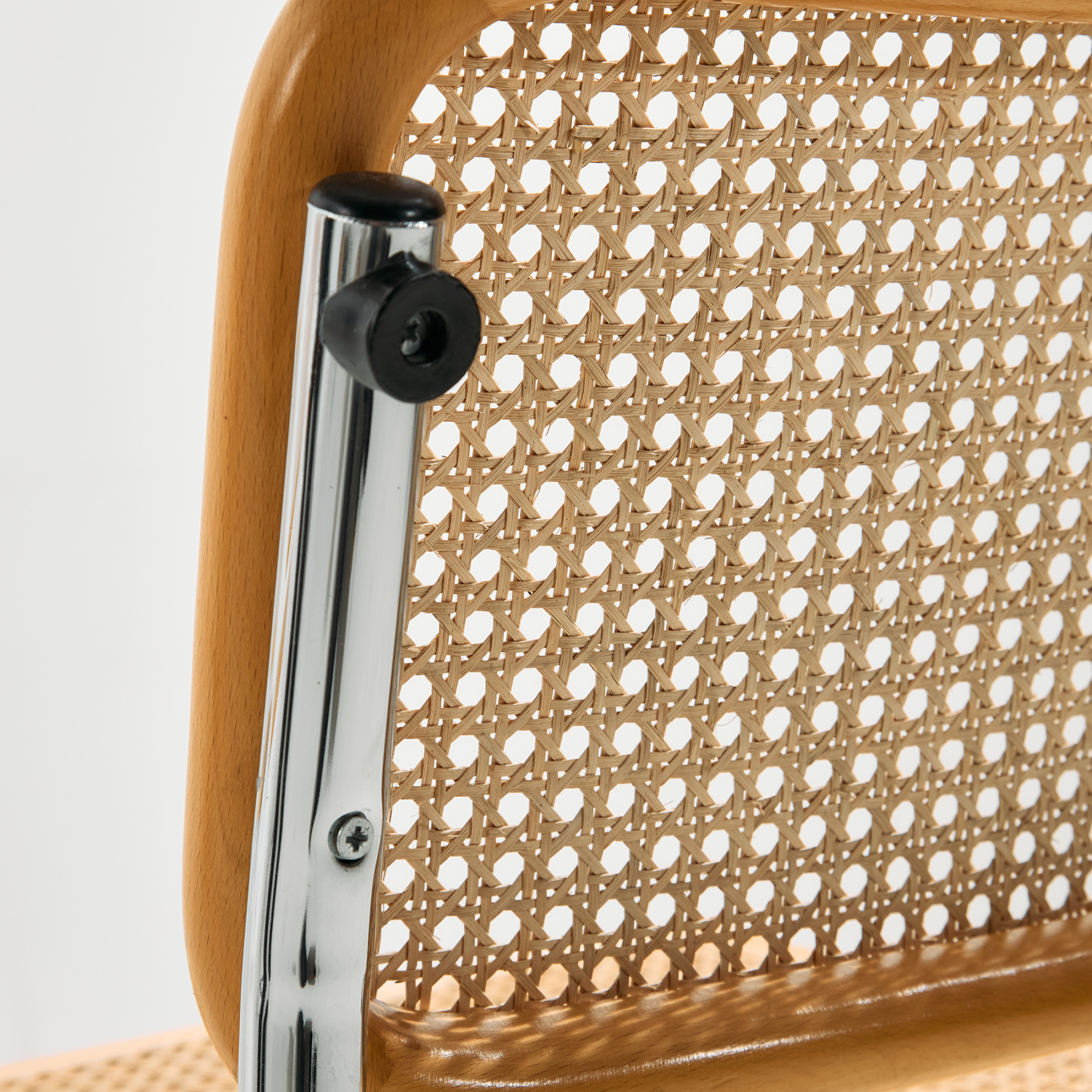 Olasz króm csővázas szék, 6 darabos szett - Image 18