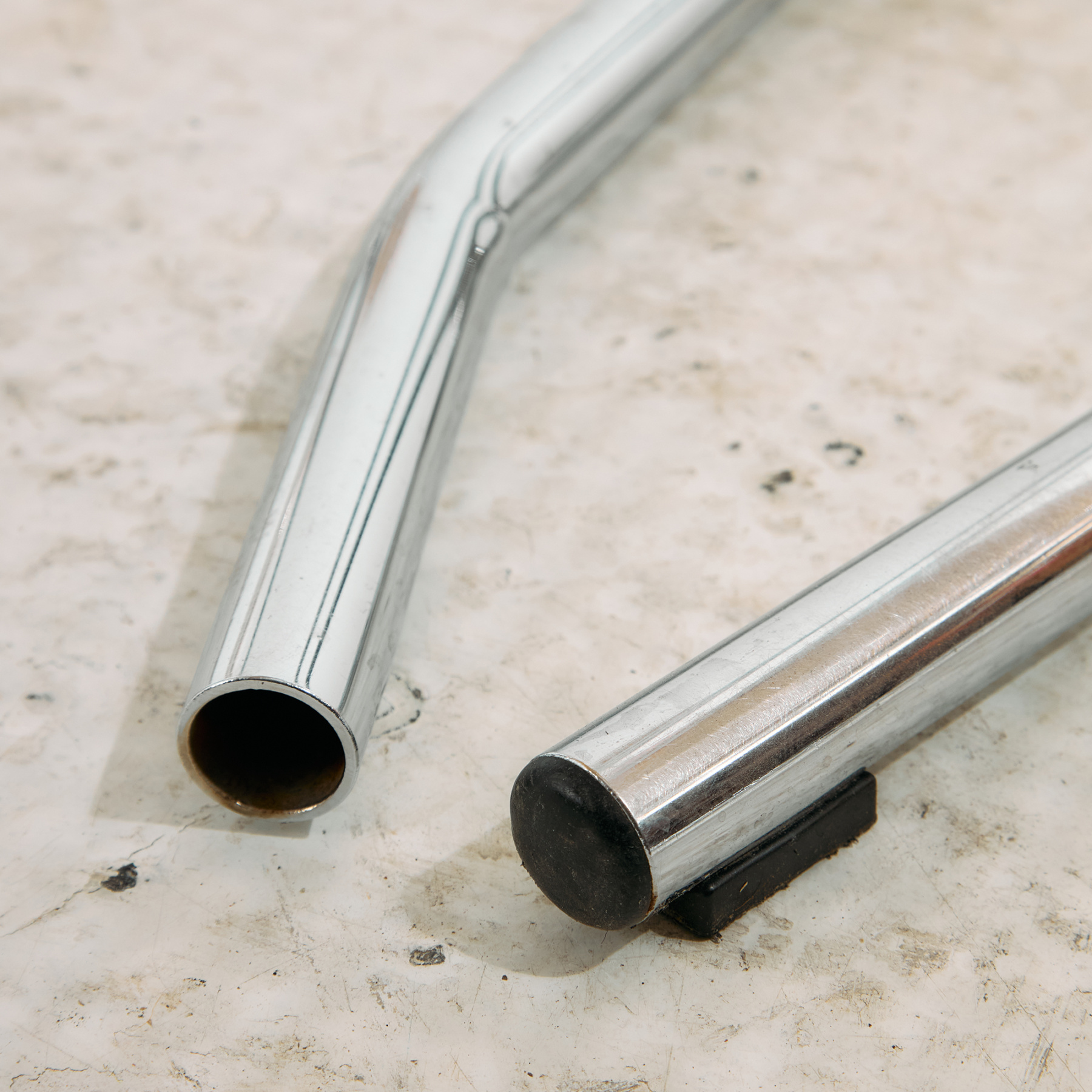 Olasz króm csővázas szék, 6 darabos szett - Image 20