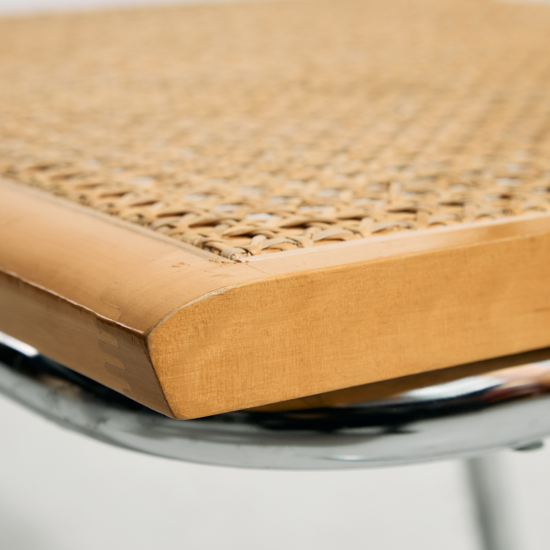 Olasz króm csővázas szék, 6 darabos szett - Image 7