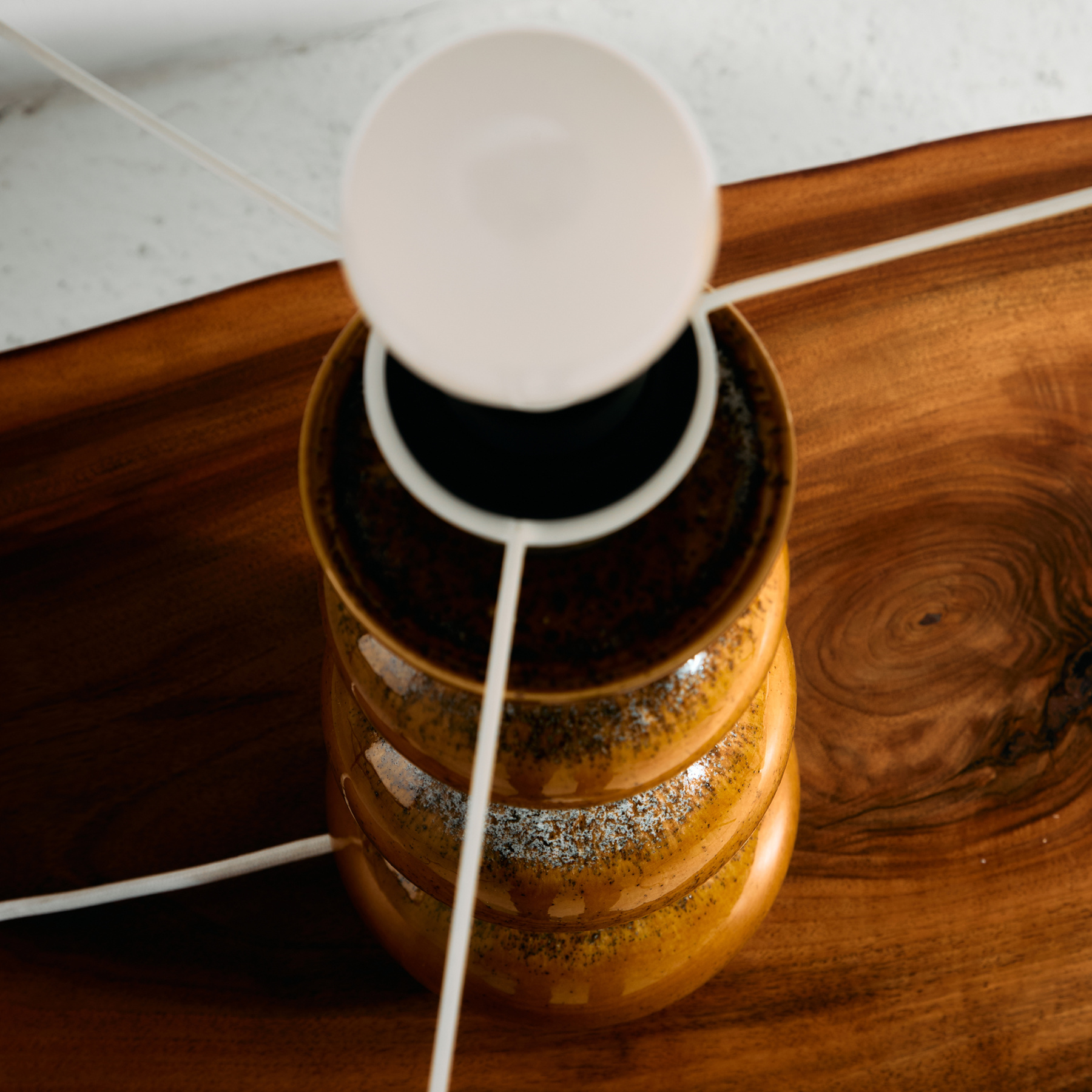 Kaiser Leuchten kerámia asztali lámpa - Image 9