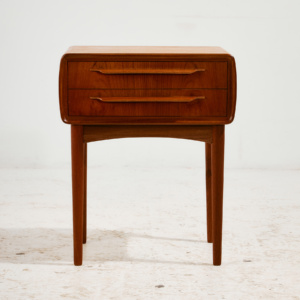 Teak night stand by Johannes Andersen for CFC Silkeborg