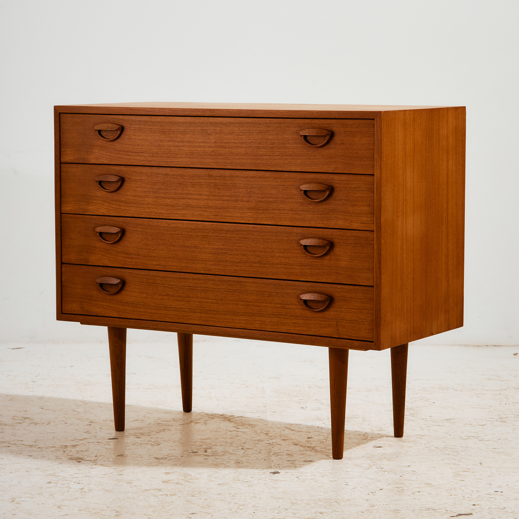Kai Kristiansen négy fiókos teak komód - Image 2