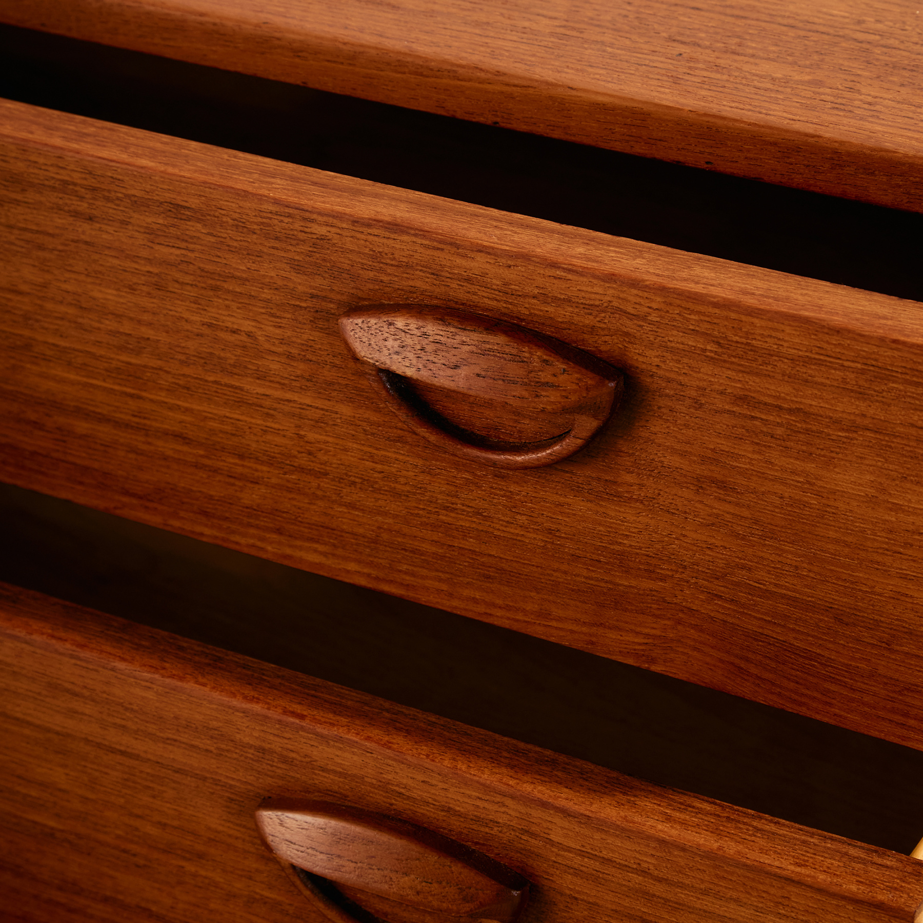Kai Kristiansen négy fiókos teak komód - Image 4