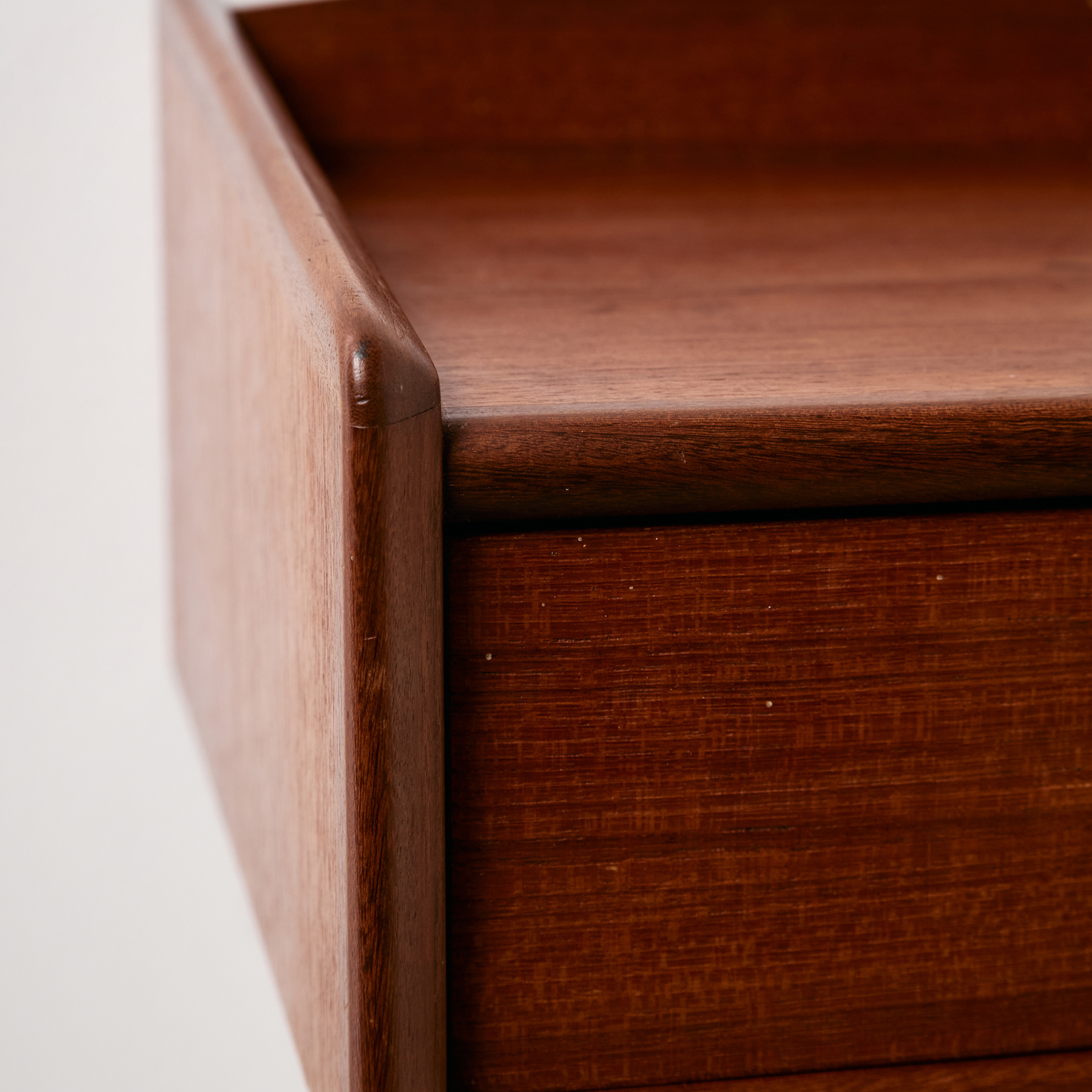 Teak és bükk fali éjjeliszekrény, 2 darabos szett - Image 13