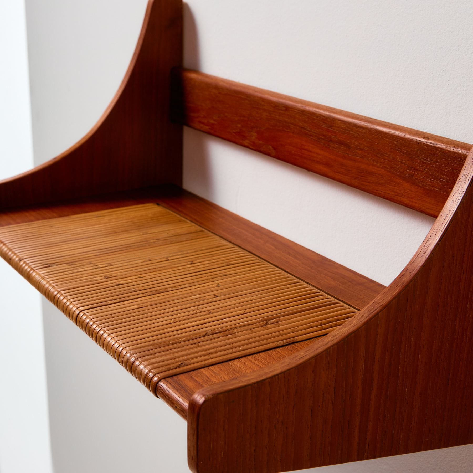 Teak fali polc nádazott részletekkel - Image 6