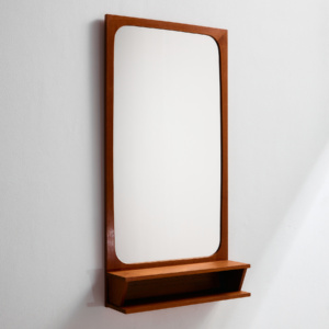 Pedersen & Hansen teak framed mirror