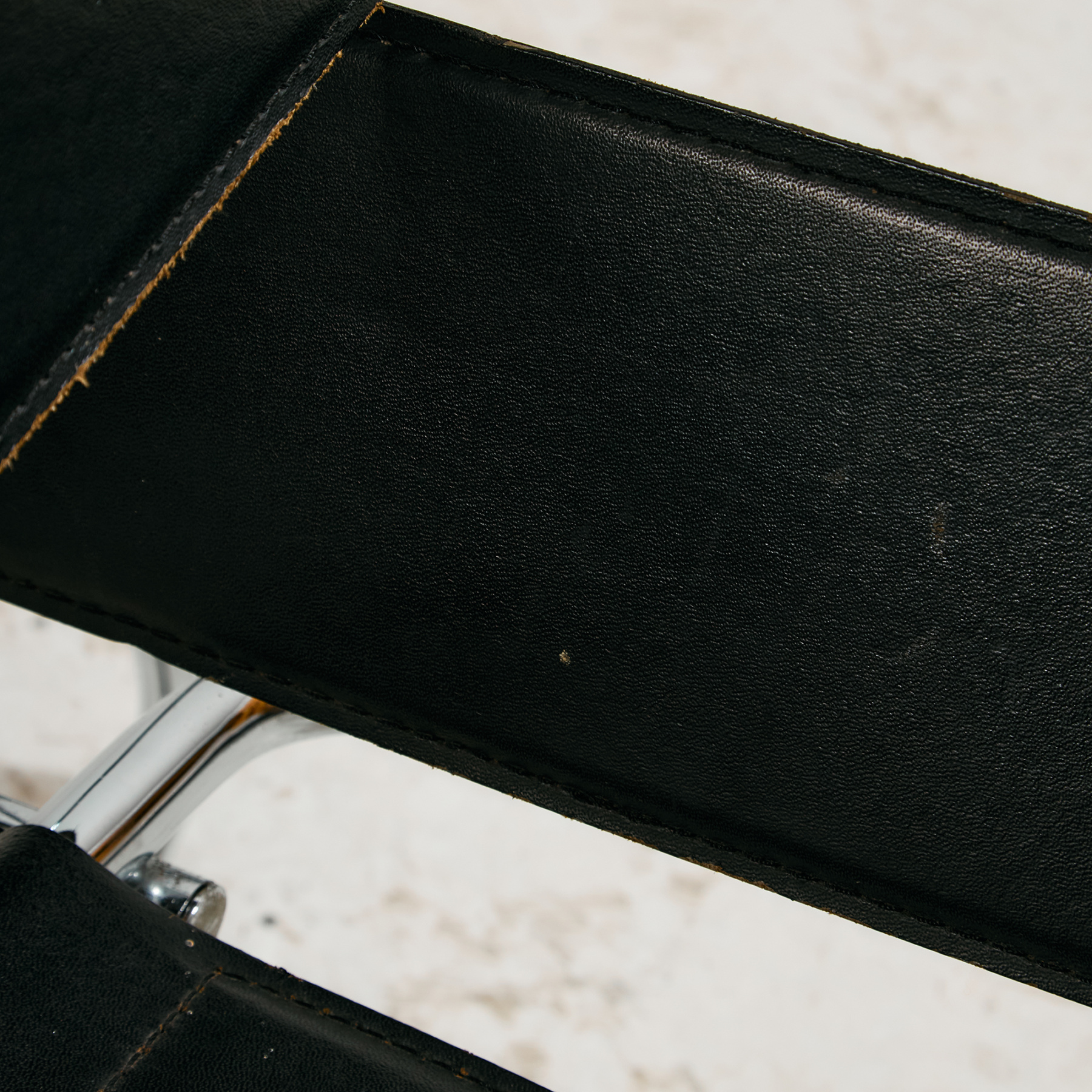 Bauhaus stílusú hajlított króm csővázas szék - Image 15