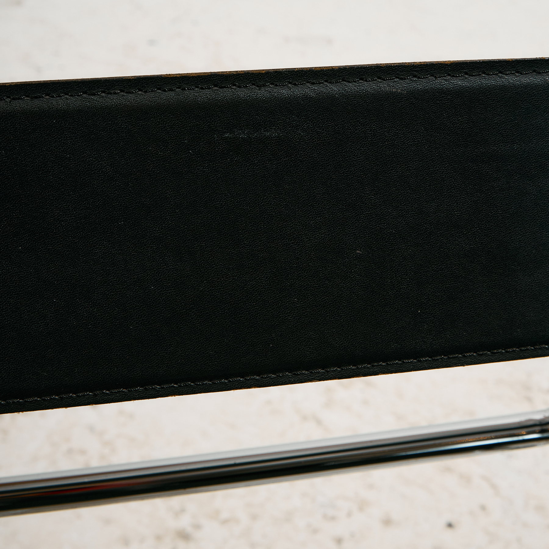 Bauhaus stílusú hajlított króm csővázas szék - Image 21