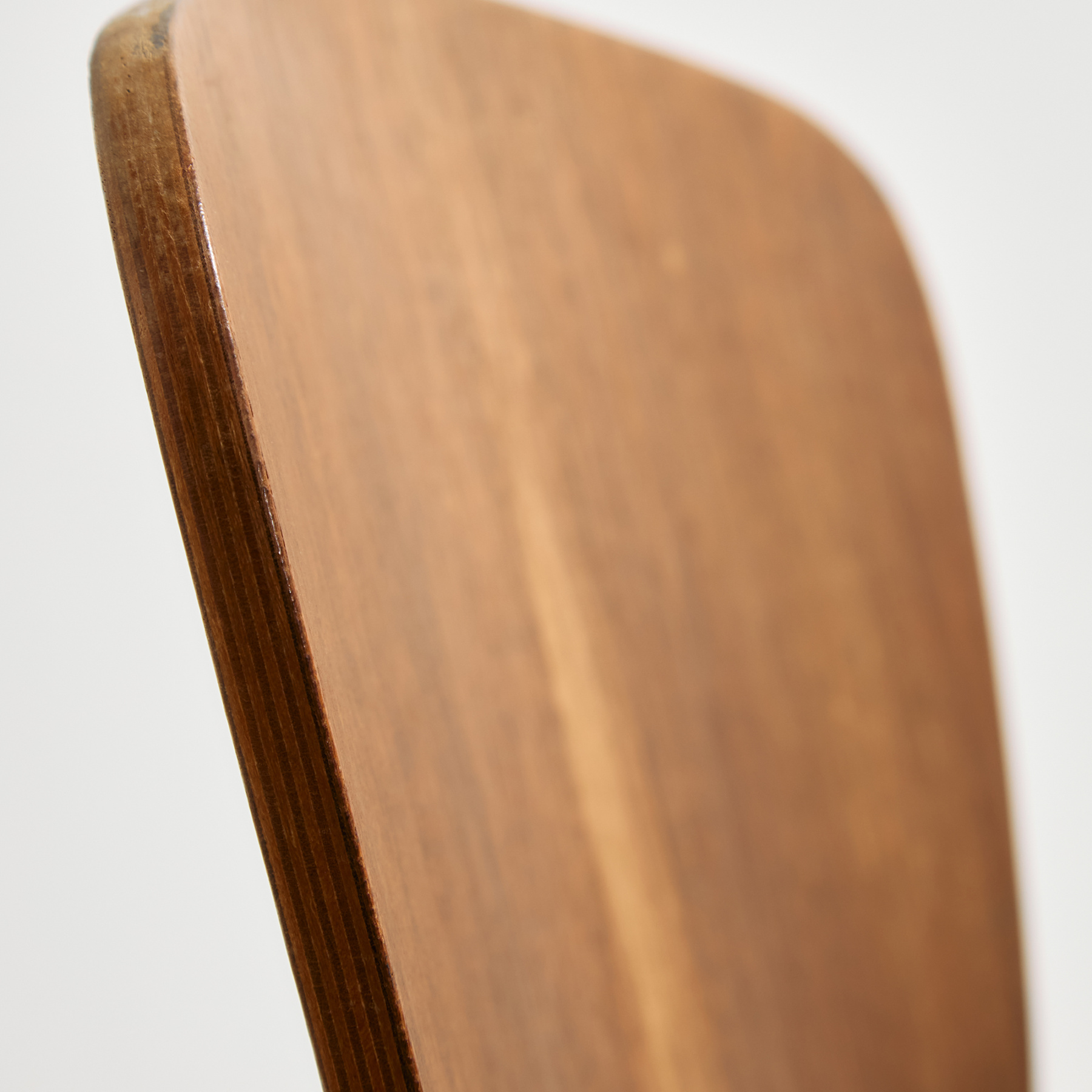Teak chair with writing tablet - Image 12