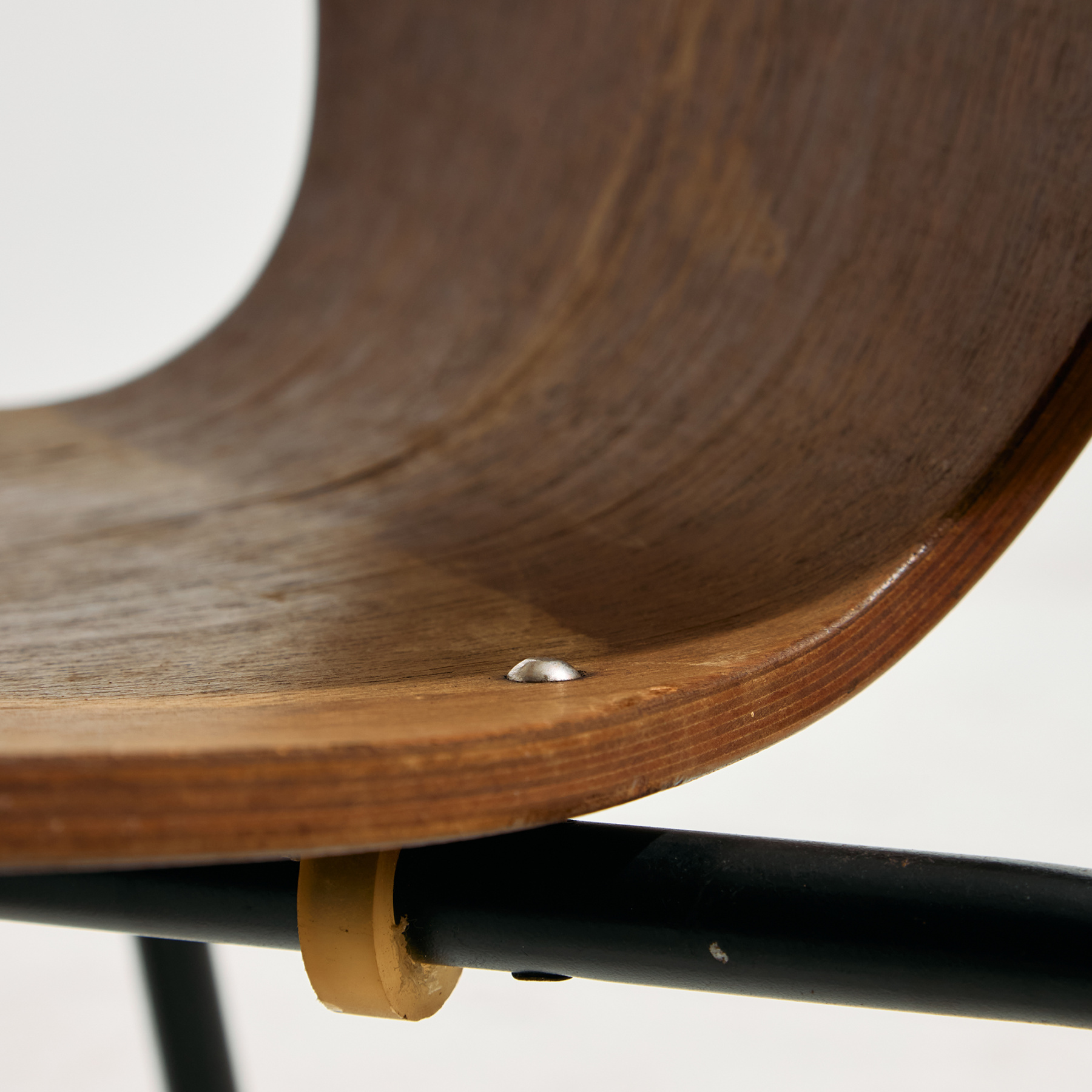 Teak chair with writing tablet - Image 20