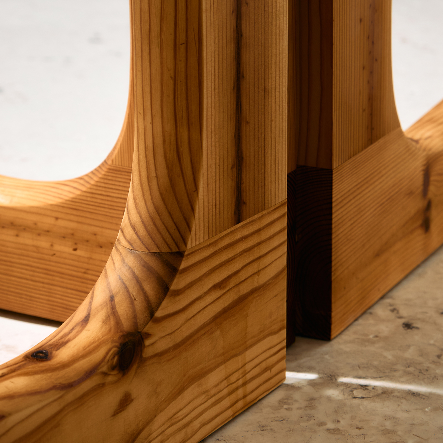 Rainer Daumiller fenyő étkezőgarnitúra, 7 darabos szett - Image 36