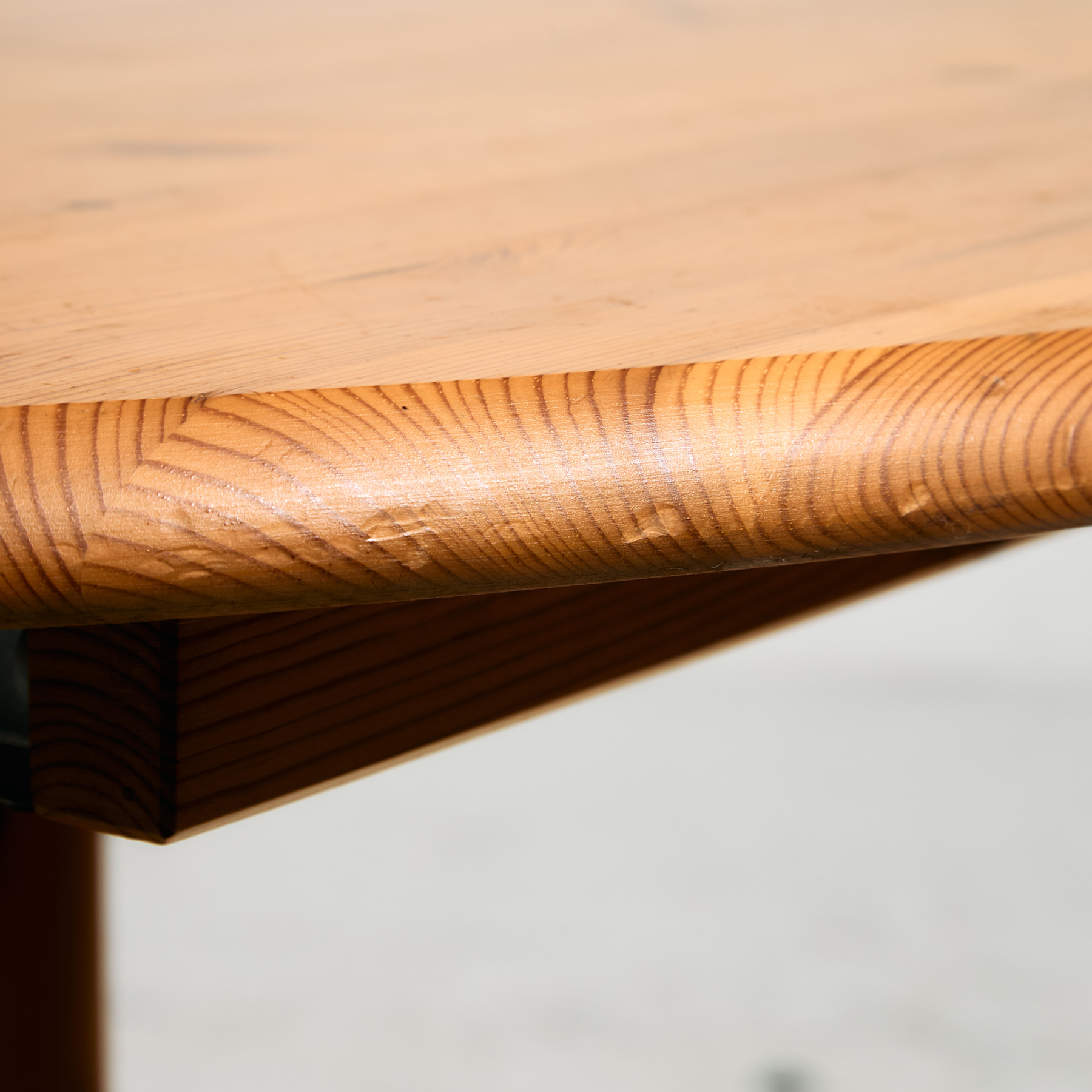 Pine dining set by Rainer Daumiller, Set of 7 - Image 2