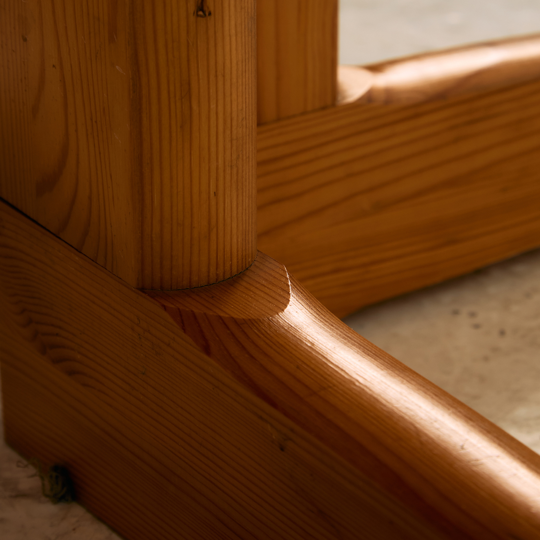 Pine dining set by Rainer Daumiller, Set of 7 - Image 16