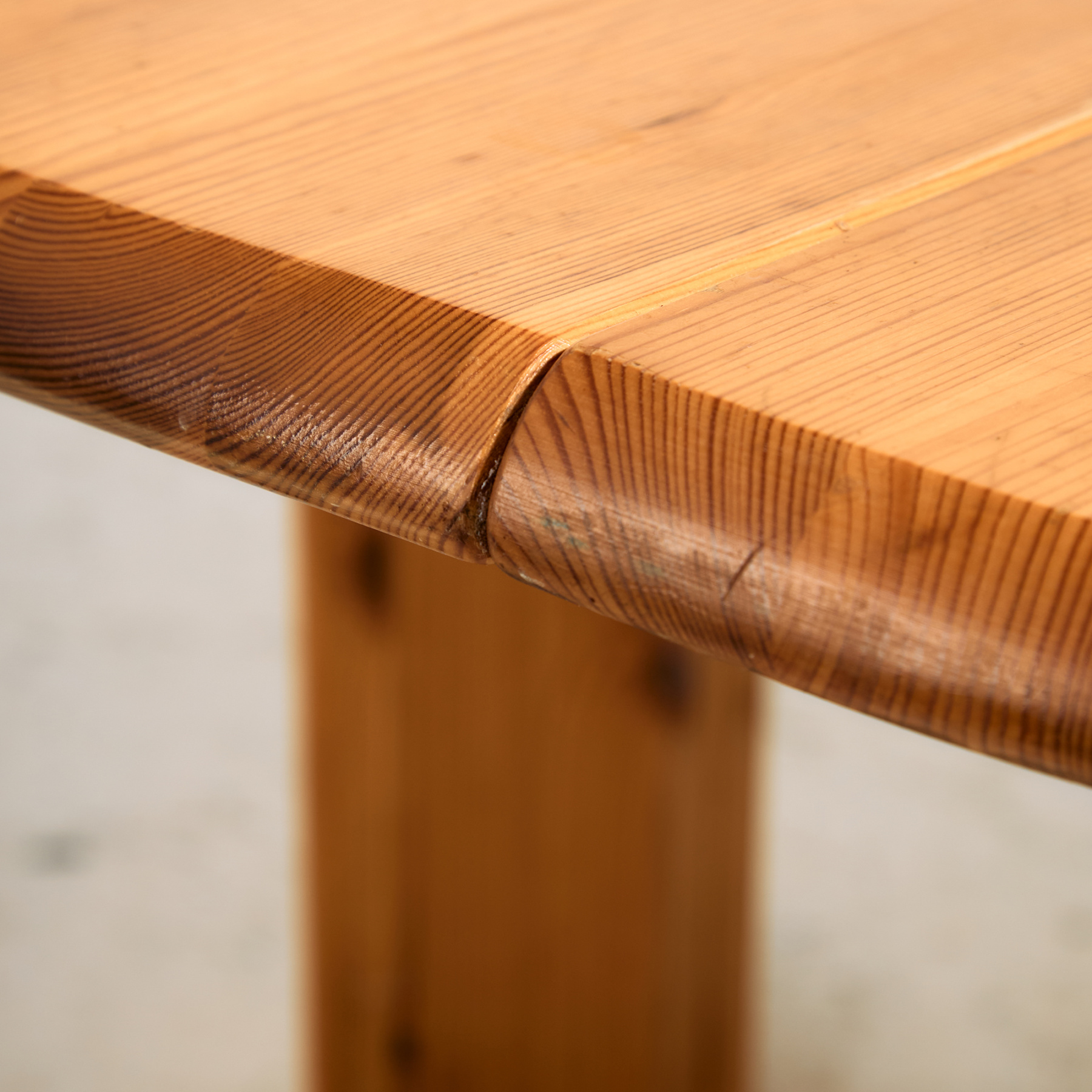 Pine dining set by Rainer Daumiller, Set of 7 - Image 3