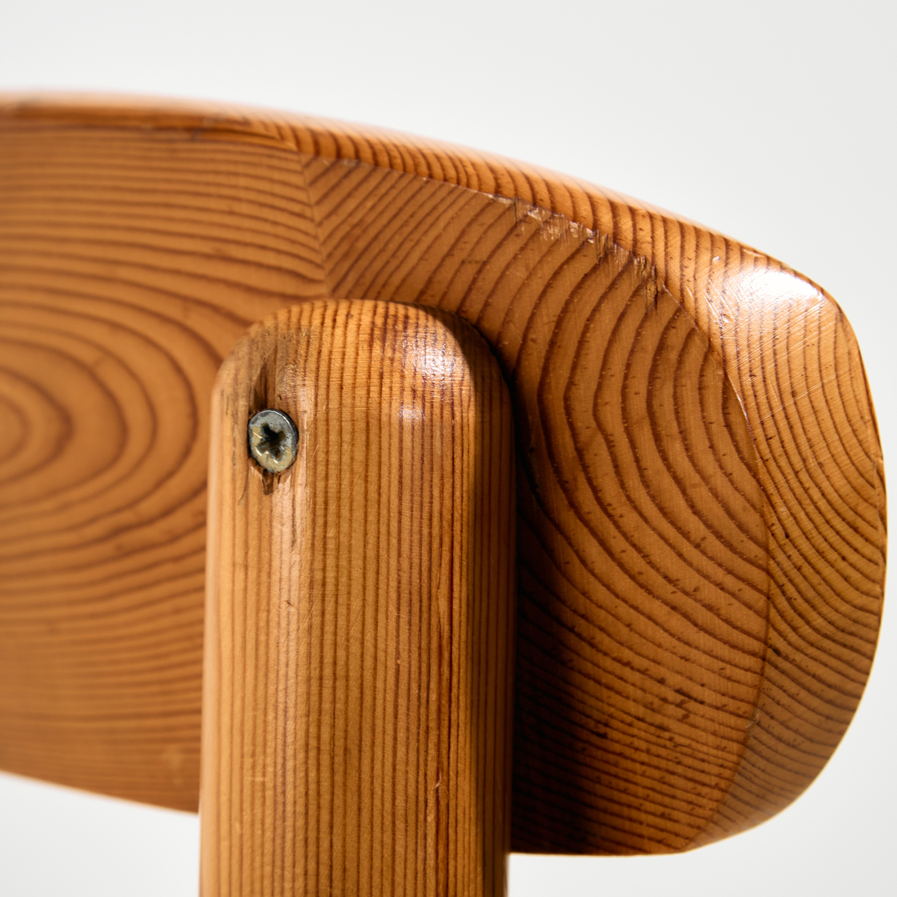 Pine dining set by Rainer Daumiller, Set of 7 - Image 27