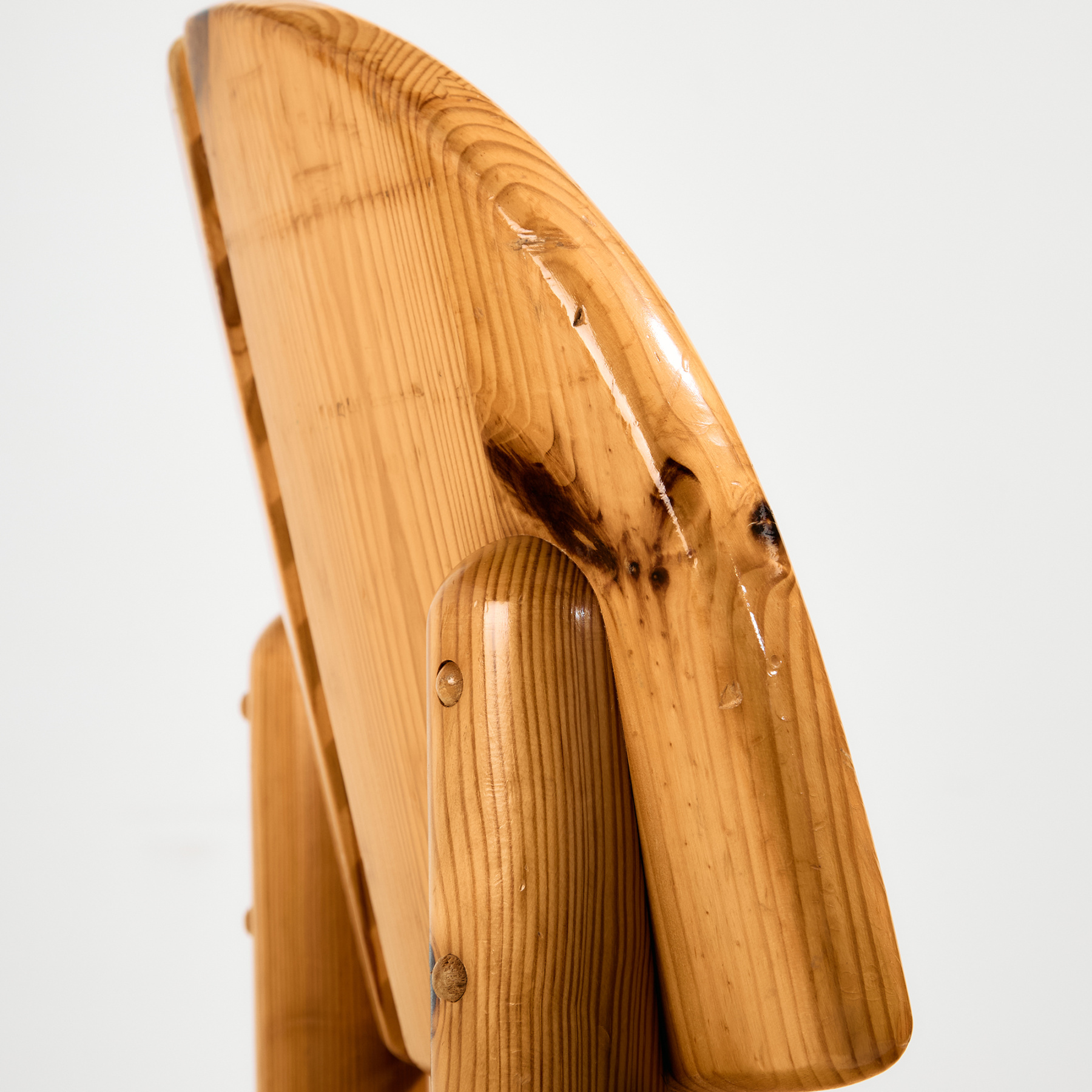 Rainer Daumiller fenyő étkezőgarnitúra, 7 darabos szett - Image 11