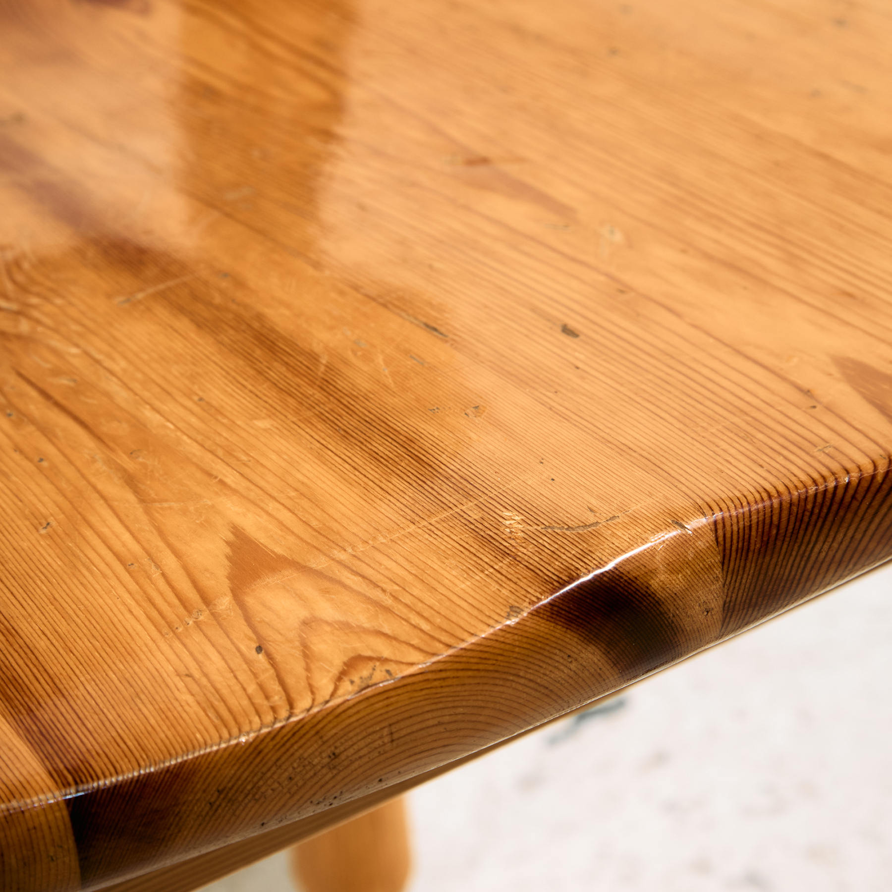 Rainer Daumiller fenyő étkezőgarnitúra, 7 darabos szett - Image 15