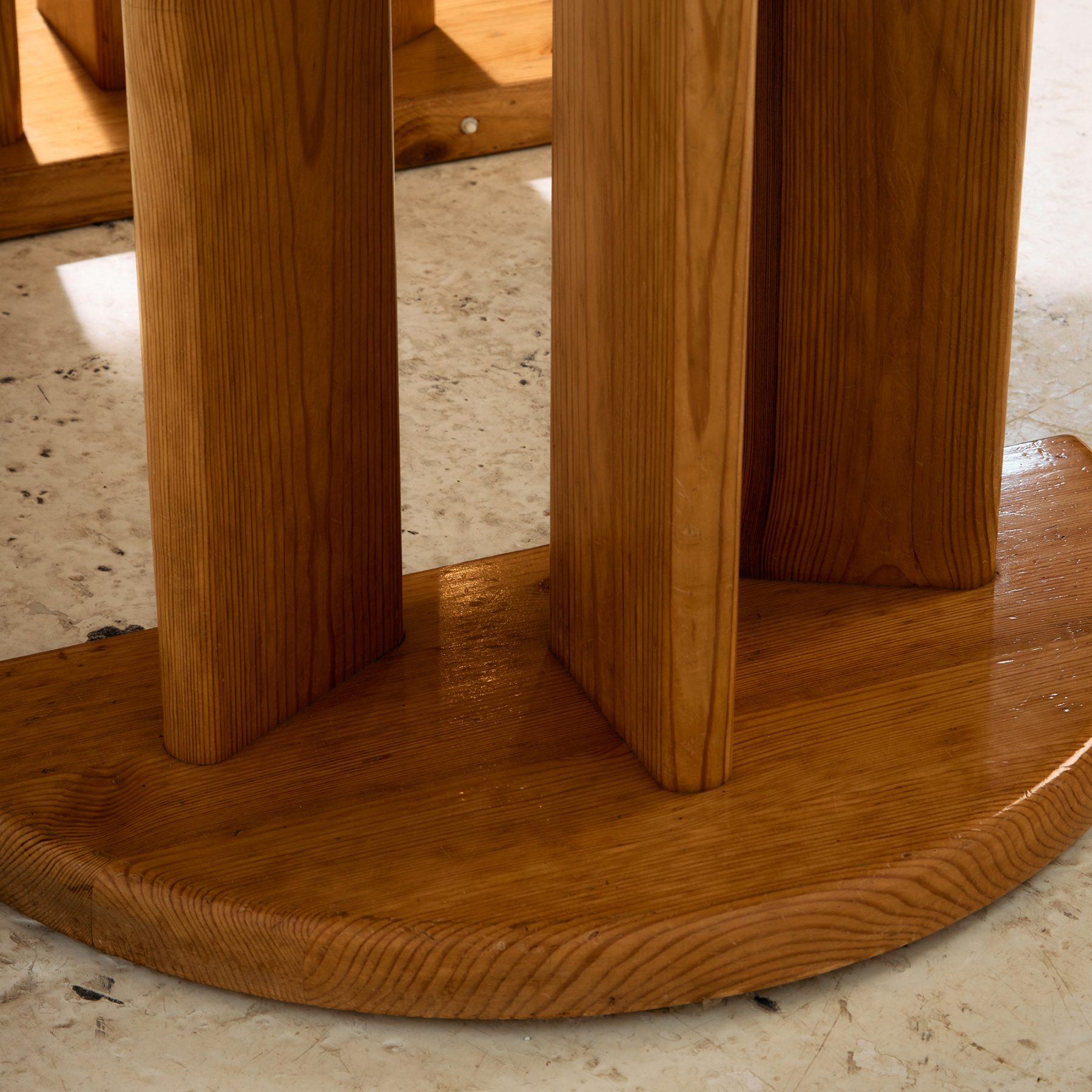 Rainer Daumiller fenyő étkezőgarnitúra, 7 darabos szett - Image 43