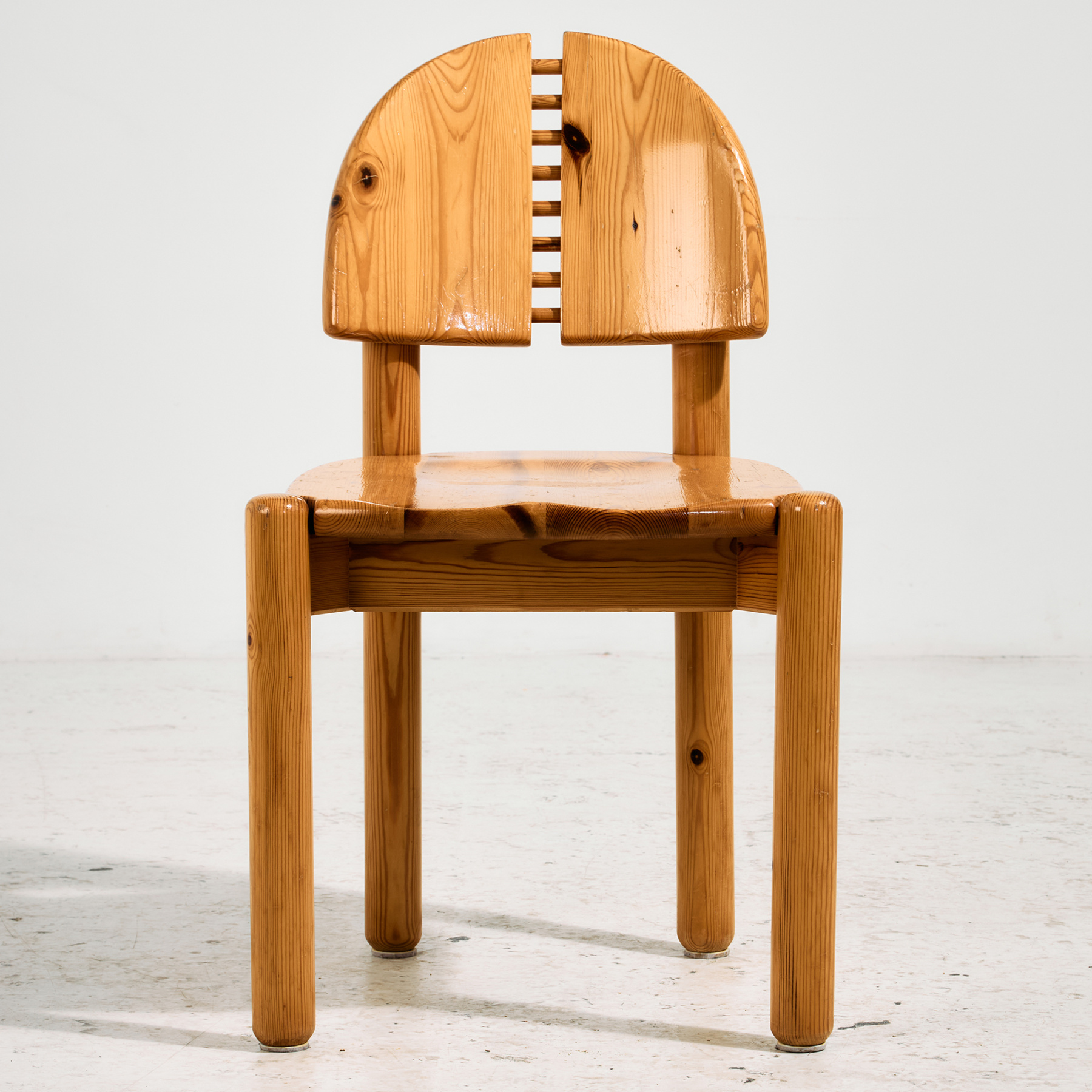 Rainer Daumiller fenyő étkezőgarnitúra, 7 darabos szett - Image 6