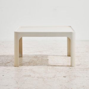 Plastic coffee table by Preben Fabricius