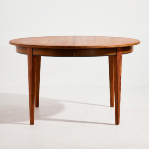 Model 55 restored rosewood dining table by Gunni Omann for Omann Jun